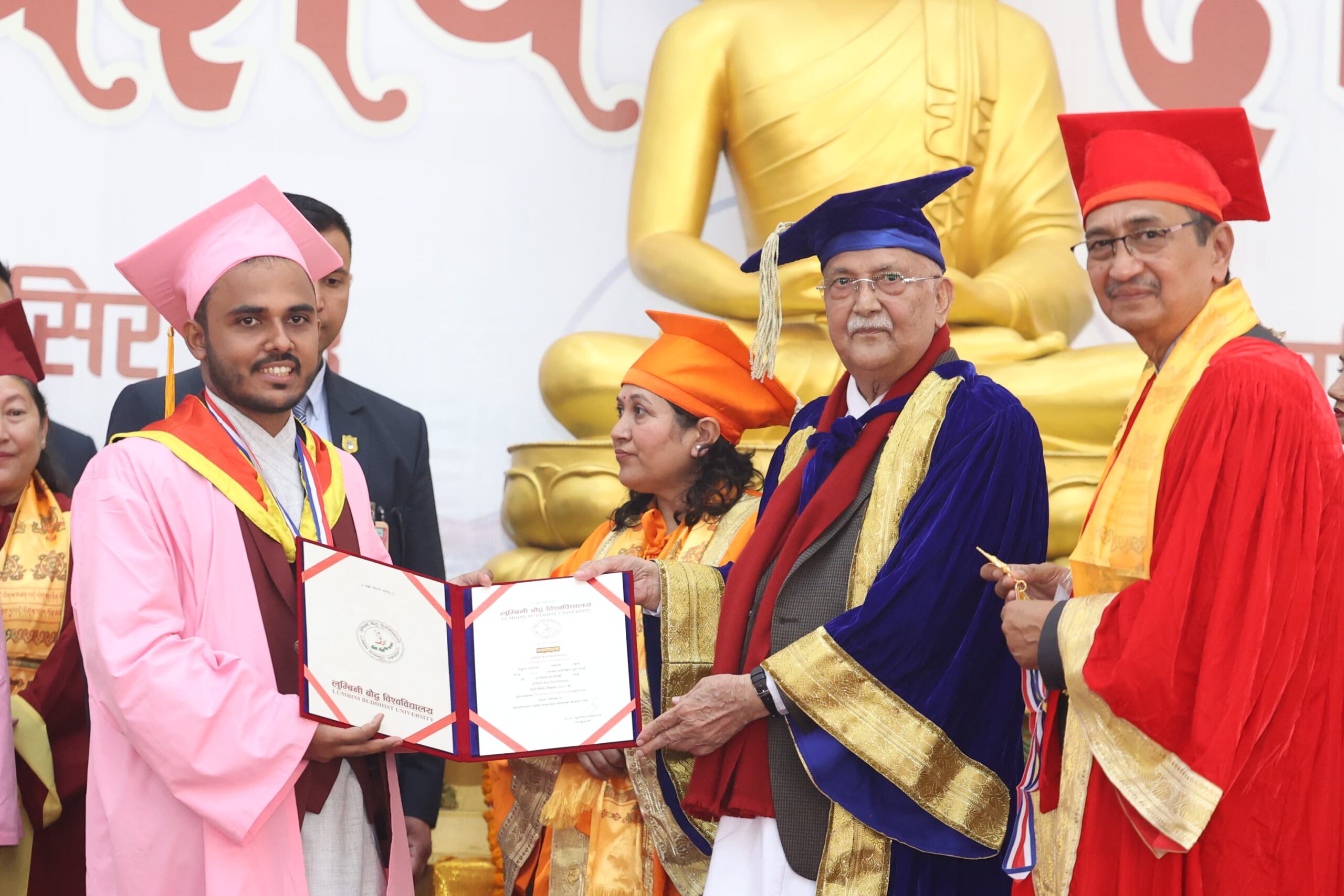 बुद्धका शिक्षाको प्रचारक र अनुयायी हुन प्रधानमन्त्रीको आग्रह