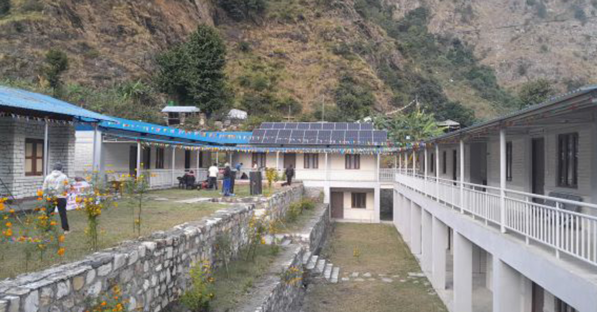 गोरखाको धार्चेमा आधारभूत अस्पताल भवन निर्माण