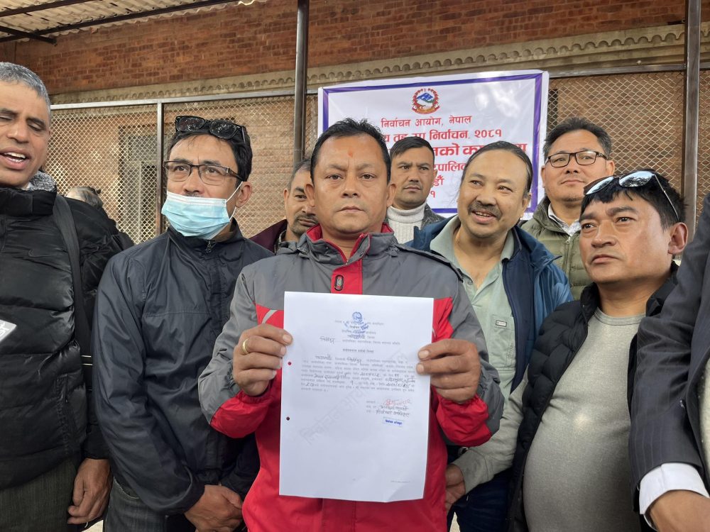 कीर्तिपुर नगरपालिकाको मेयरमा दिलकुमार महर्जनकाे पहिलो उम्मेदवारी