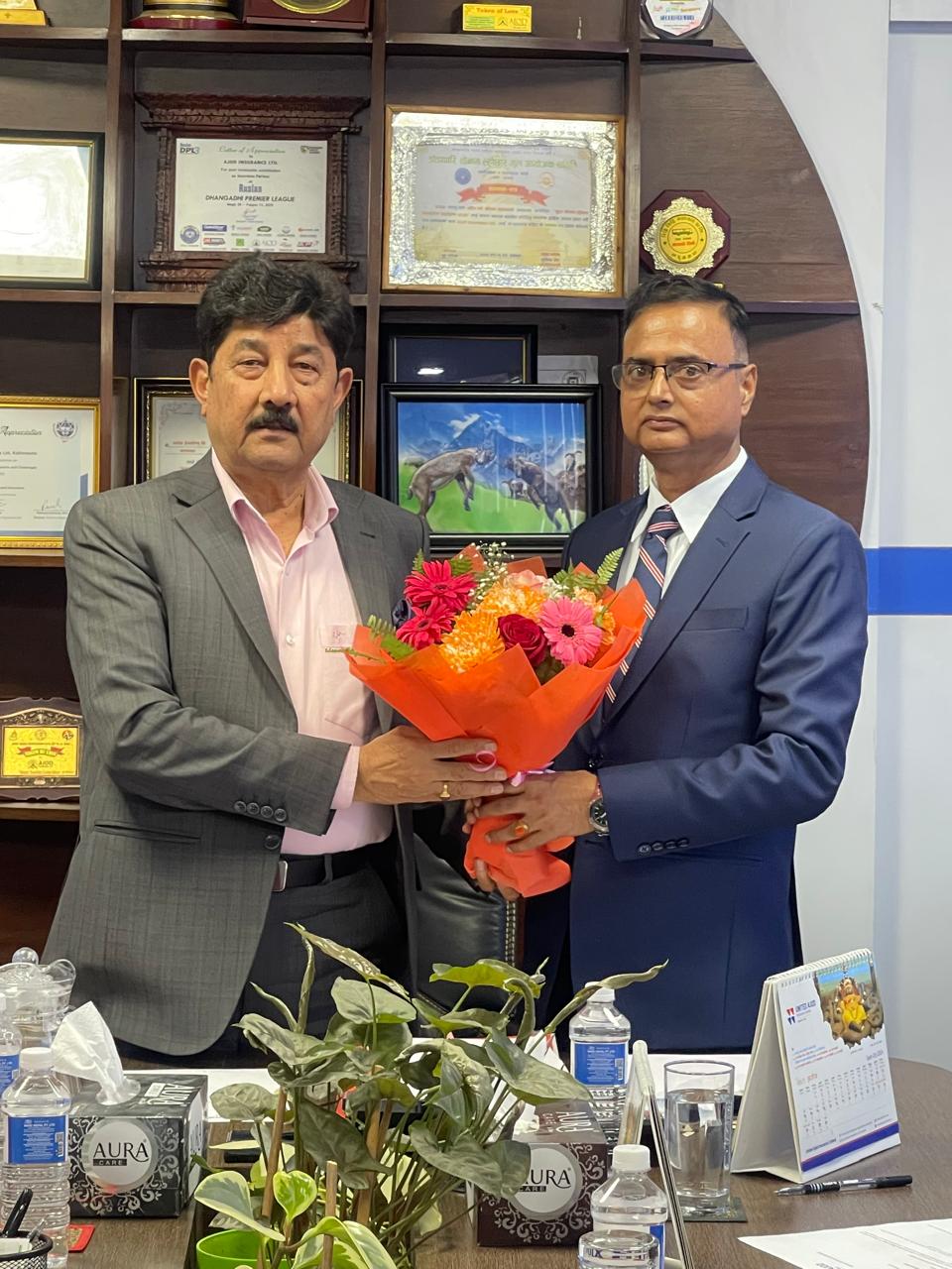 यूनाइटेड अजोड इन्स्योरेन्सको प्रमुख कार्यकारी अधिकृत पदमा गौतम नियुक्त