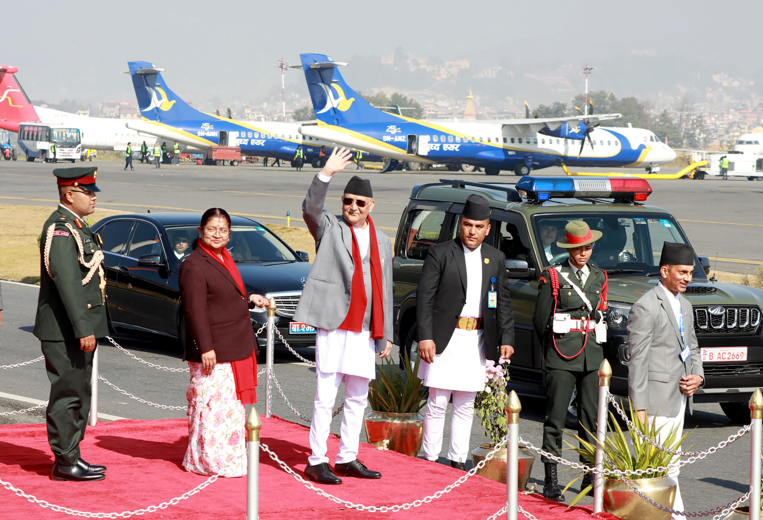 चीनको भ्रमण पूरा गरेर प्रधानमन्त्री ओली आज स्वदेश फर्किँदै
