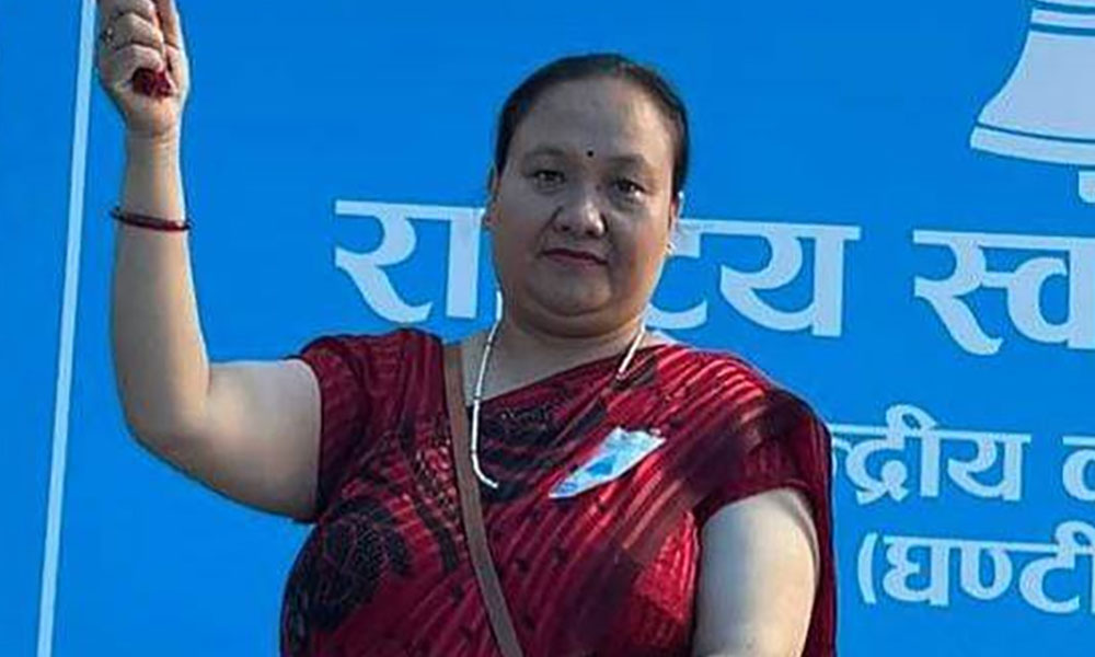 काठमाडौं-१६ को वडाध्यक्षमा रास्वपाकी रोजिना श्रेष्ठ विजयी, कांग्रेस तेस्रो