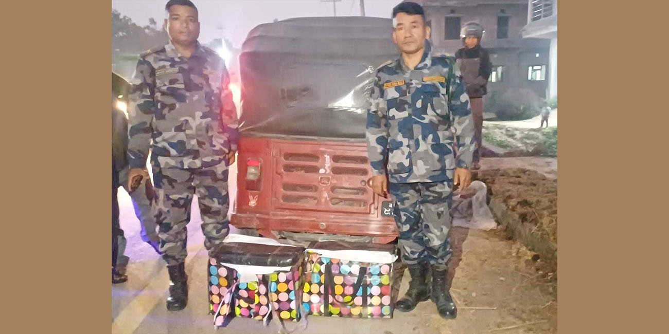 गाँजासहित अटो नियन्त्रणमा