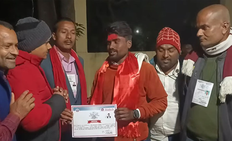 धनुषाधाम–१ मा माओवादी केन्द्रका कापर विजयी