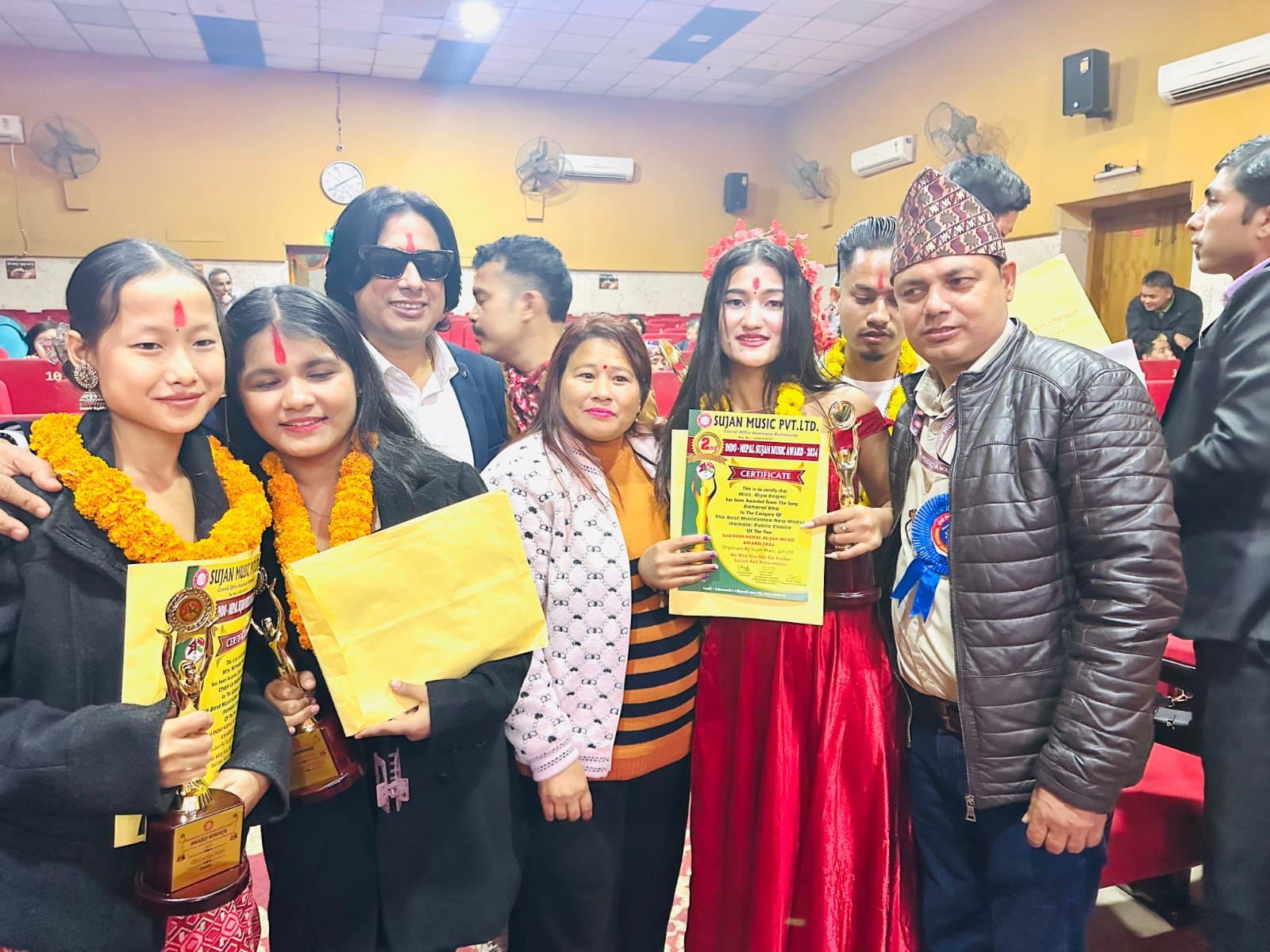 नयाँ दिल्लीमा ‘इन्डो नेपाल सुजन म्युजिक अवार्ड २०२४’ सम्पन्न