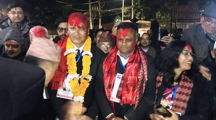 सर्वोच्च बारको अध्यक्षमा वरिष्ठ अधिवक्ता पोखरेल विजयी, अन्य पदमा को-को ?