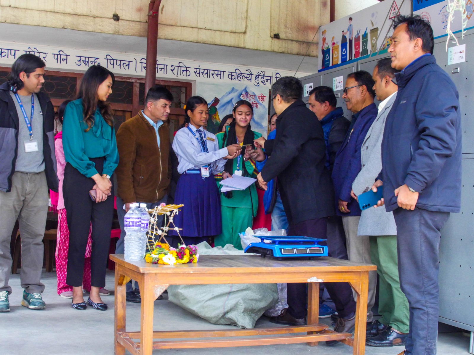 काठमाडौंका २ विद्यालयमा बालबालिका र वातावरण (बाबा) परियोजना सम्पन्न