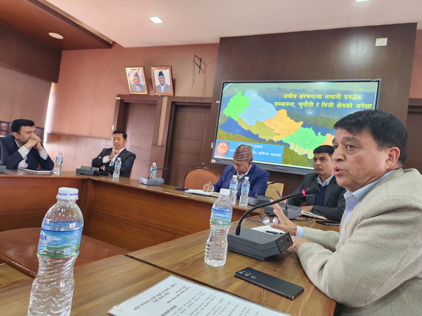 हामी सबै एउटै ढुंङ्गामा छौं : अध्यक्ष ढकाल