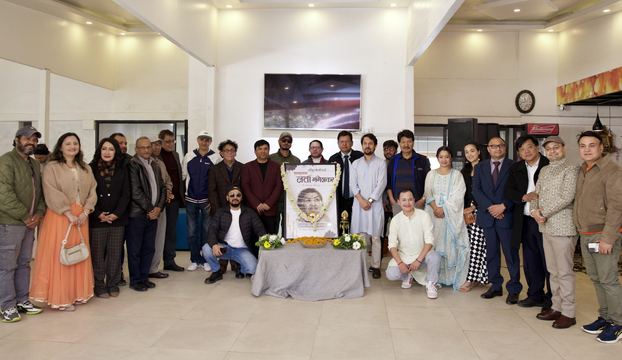 गायक ढकालद्धारा प्रसिद्ध गायिका लता मंगेशकरको तेस्रो पुण्य तिथिको अवसरमा बिशेष कार्यक्रम