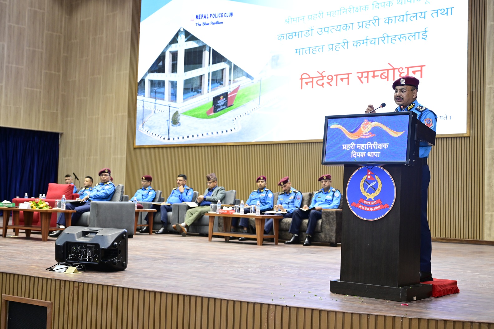 जेठ १५ गते सुरक्षा अवस्था बलियो बनाउन आईजी थापाको निर्देशन