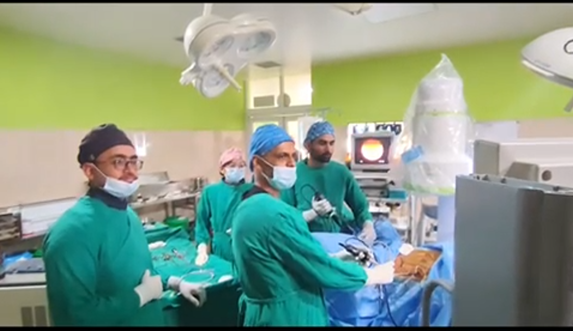 नेपाल मेडिकल कलेजमा पहिलो पटक एन्डोस्कोपिक कम्बाइन्ड इन्ट्रारेनल सर्जरीबाट निकालियो पत्थरी