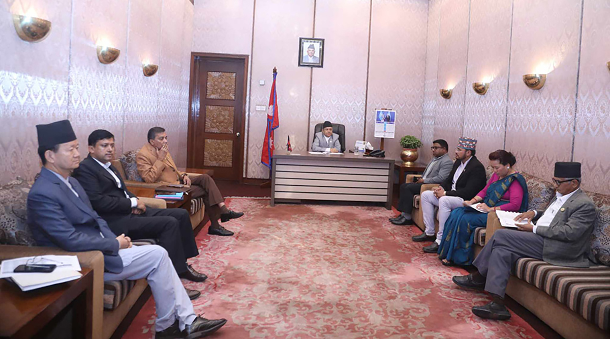 सभामुखले थाले मुख्य दलका प्रमुख सचेतकहरूसँग छलफल