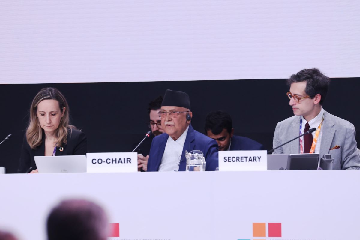 विकसित देशले आफ्ना प्रतिबद्धतालाई बोलीमा नभई व्यवहारमा उतार्नुपर्छ :  प्रधानमन्त्री ओली
