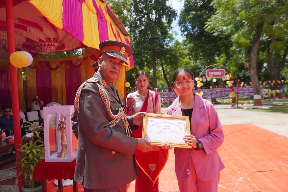 सशस्त्र प्रहरीद्वारा आचार्यलाई लागूऔषध विरुद्धको अभियानमा ‘जागरण दुत’ घोषणा