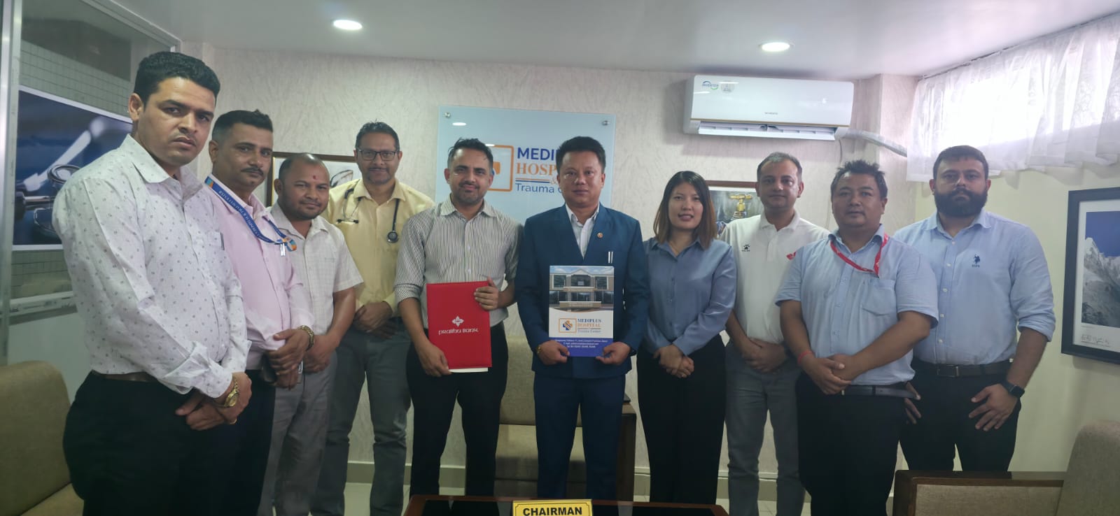 प्रभु बैंक तथा मेडिप्लस हस्पिटल एण्ड ट्रमा सेन्टरबीच विशेष छुट सम्झौता