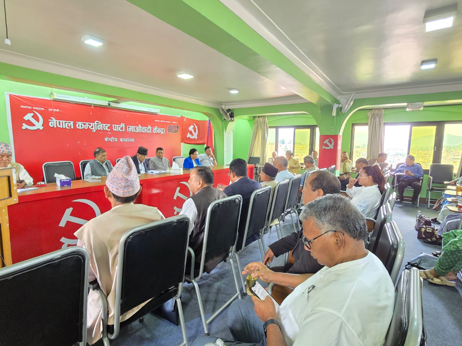 नेकपा (माओवादी केन्द्र)को स्थायी समिति बैठक सम्पन्न, २६ बुँदे प्रस्ताव पारित