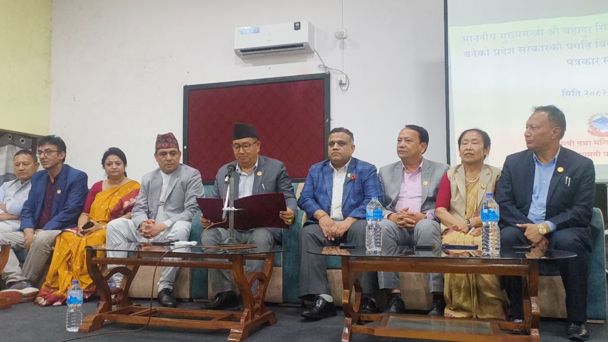 बागमती प्रदेशका मुख्यमन्त्री बहादुर सिंह लामाले दिए राजीनामा