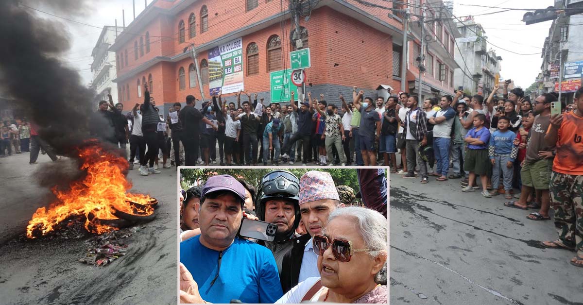 सरकारी दमनपछि मानवअधिकारकर्मी र कलाकार सडकमा, घाइतेको अवस्था बुझ्दै