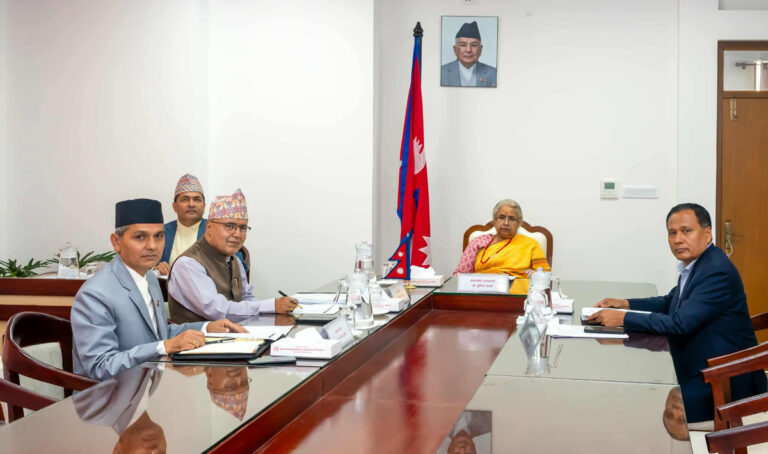 अझै देखिँदैन प्रधानमन्त्री कार्यालयमा नेपालको चुच्ने नक्सा