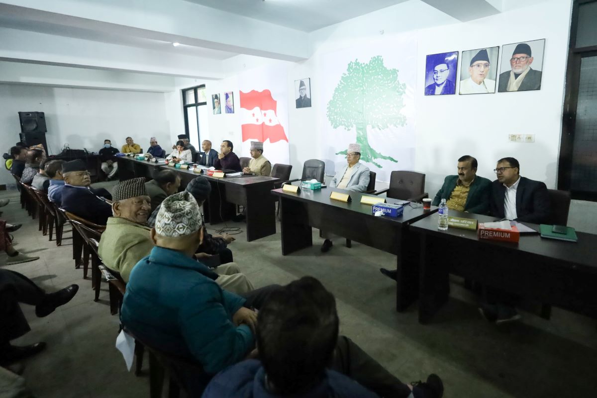 काँग्रेस केन्द्रिय समिति बैठक आज पनि जारी