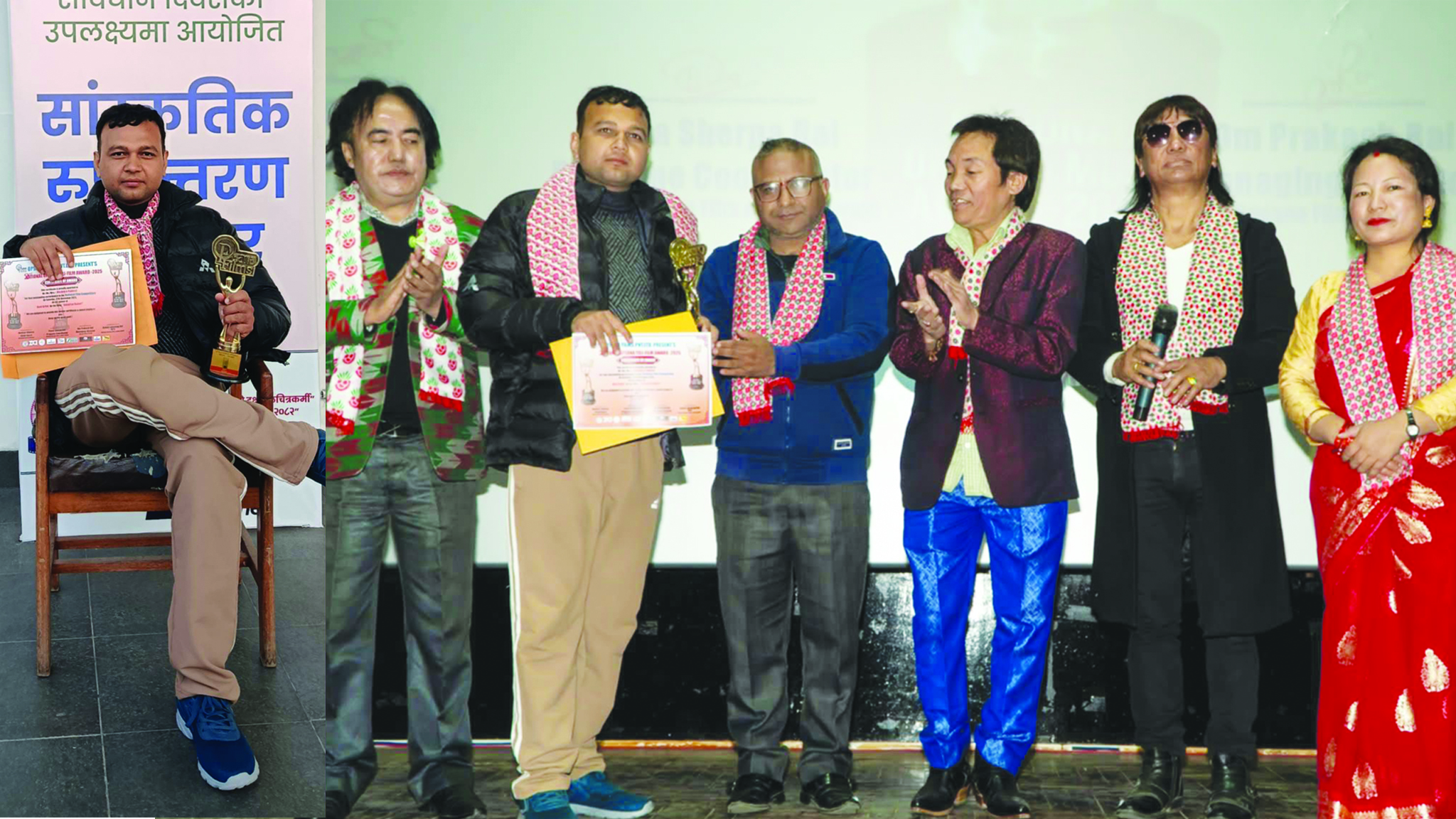 दोस्रो ओप्सना फिल्म एण्ड म्युजिक अवार्ड सम्पन्न