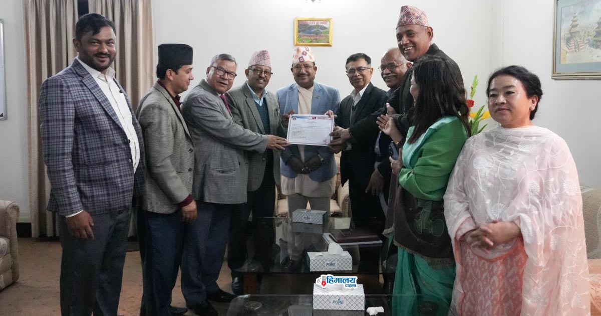 नेपाली कम्युनिस्ट पार्टीले पायो निर्वाचन आयोगबाट दल दर्ता प्रमाणपत्र