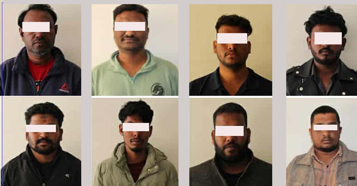 एनपीएलमा सट्टाबाजी गर्ने आठ भारतीय नागरिक पक्राउ