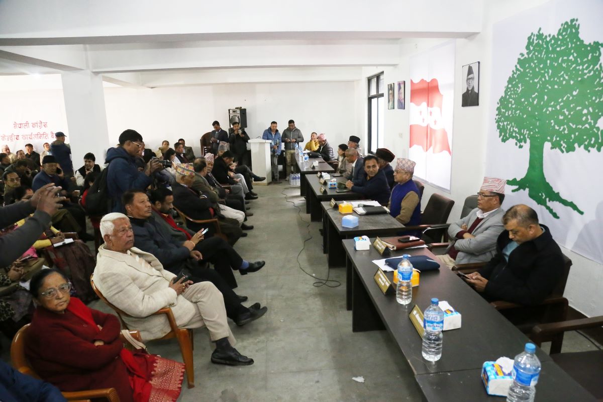 कांग्रेस केन्द्रीय समिति बैठक : वर्तमान कार्यसमितिको म्याद दुई महिना थप
