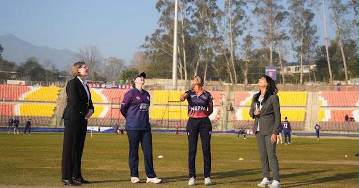 महिला टी–२० विश्वकप छनोटः स्कटल्यान्डले नेपाललाई १४१ रनको लक्ष्य दियो