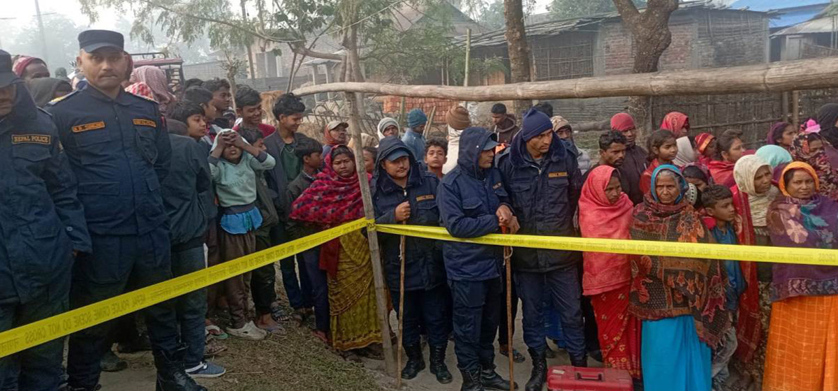 रंगेलीमा घरायसी विवादका क्रममा श्रीमतीको हत्यापछि श्रीमानले गरे आत्महत्या