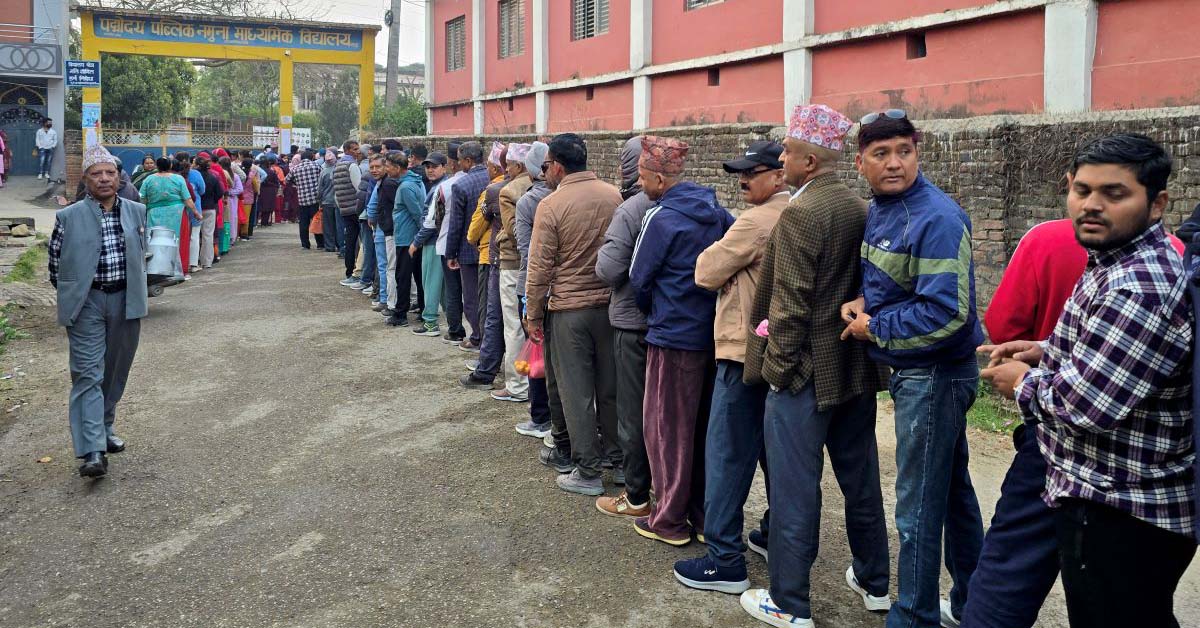प्रतिनिधिसभा सदस्य निर्वाचनः मतदान सुरु