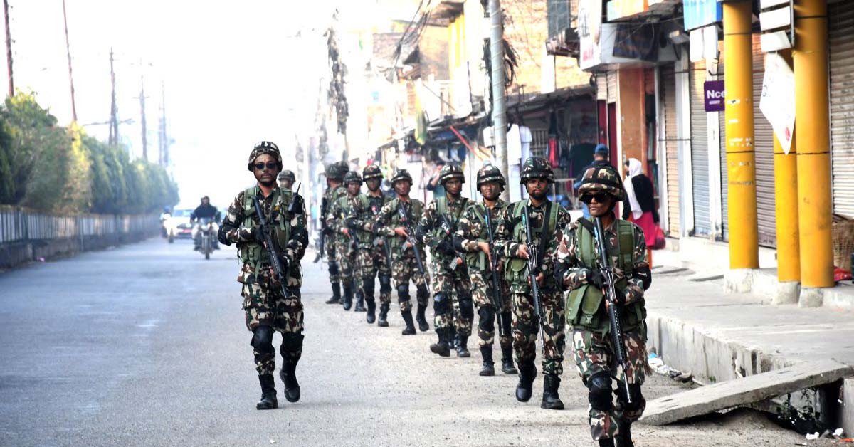 निर्वाचनविरोधी गतिविधिमा १७६ जना पक्राउ, देशभर सुरक्षा कडा