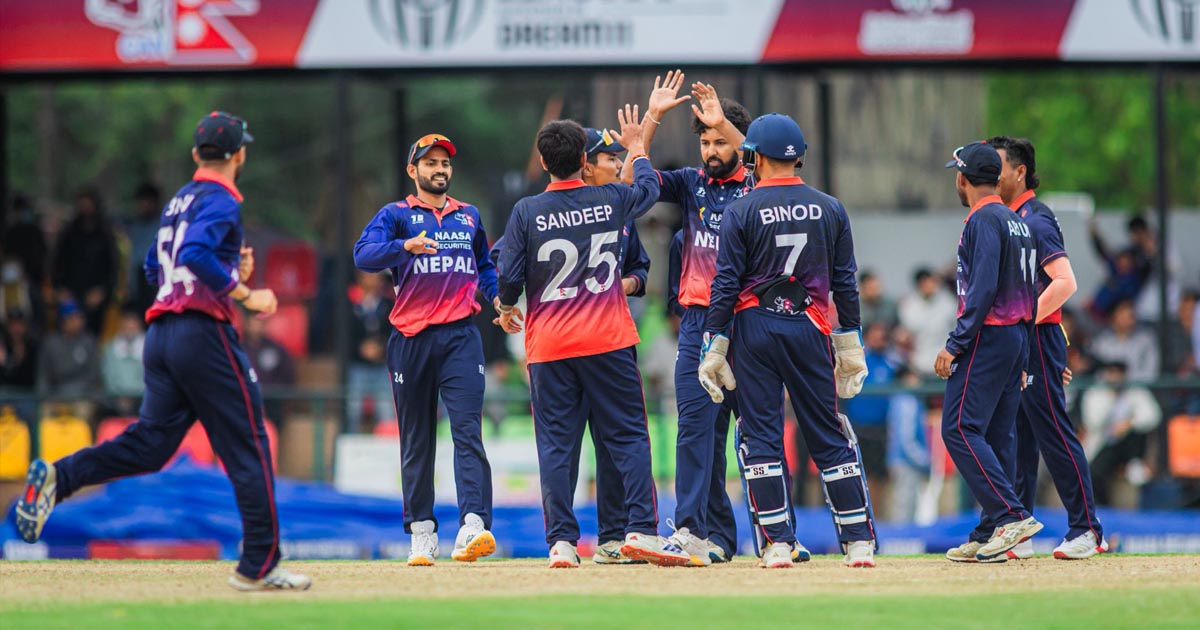 कुशलको शतक र हेमन्तको घातक बलिङमा जर्सीमाथि नेपालको ८१ रनको शानदार जित