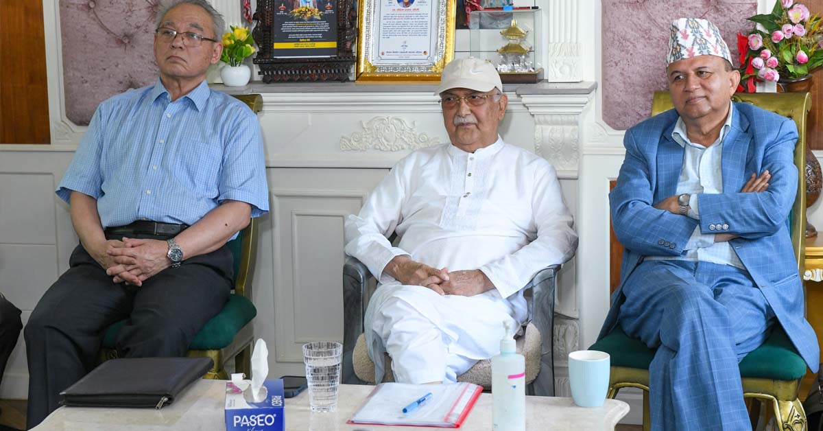 आज बस्ने एमाले सचिवालयमा अध्यक्ष ओलीले जवाफ दिने