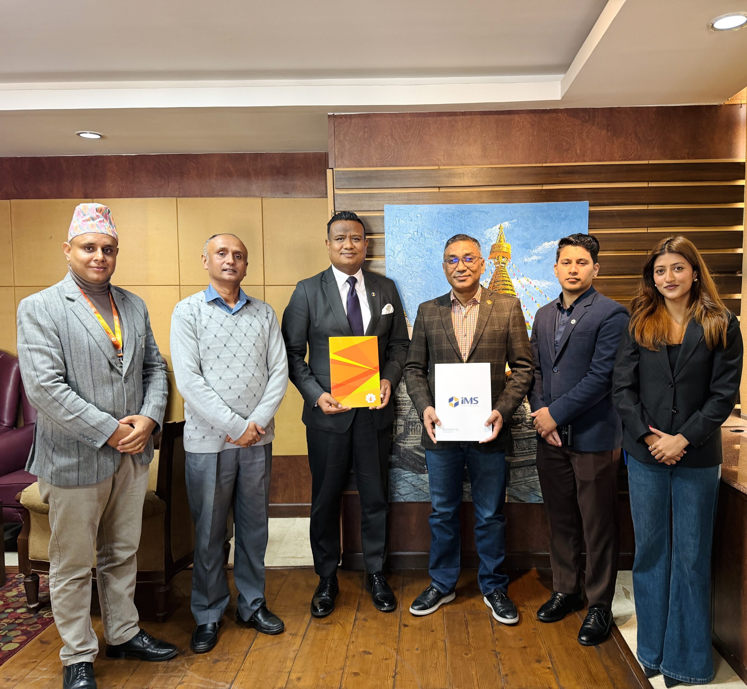 लक्ष्मी सनराइज बैंक र आइएमएस सफ्टवेयरबिच सहकार्य