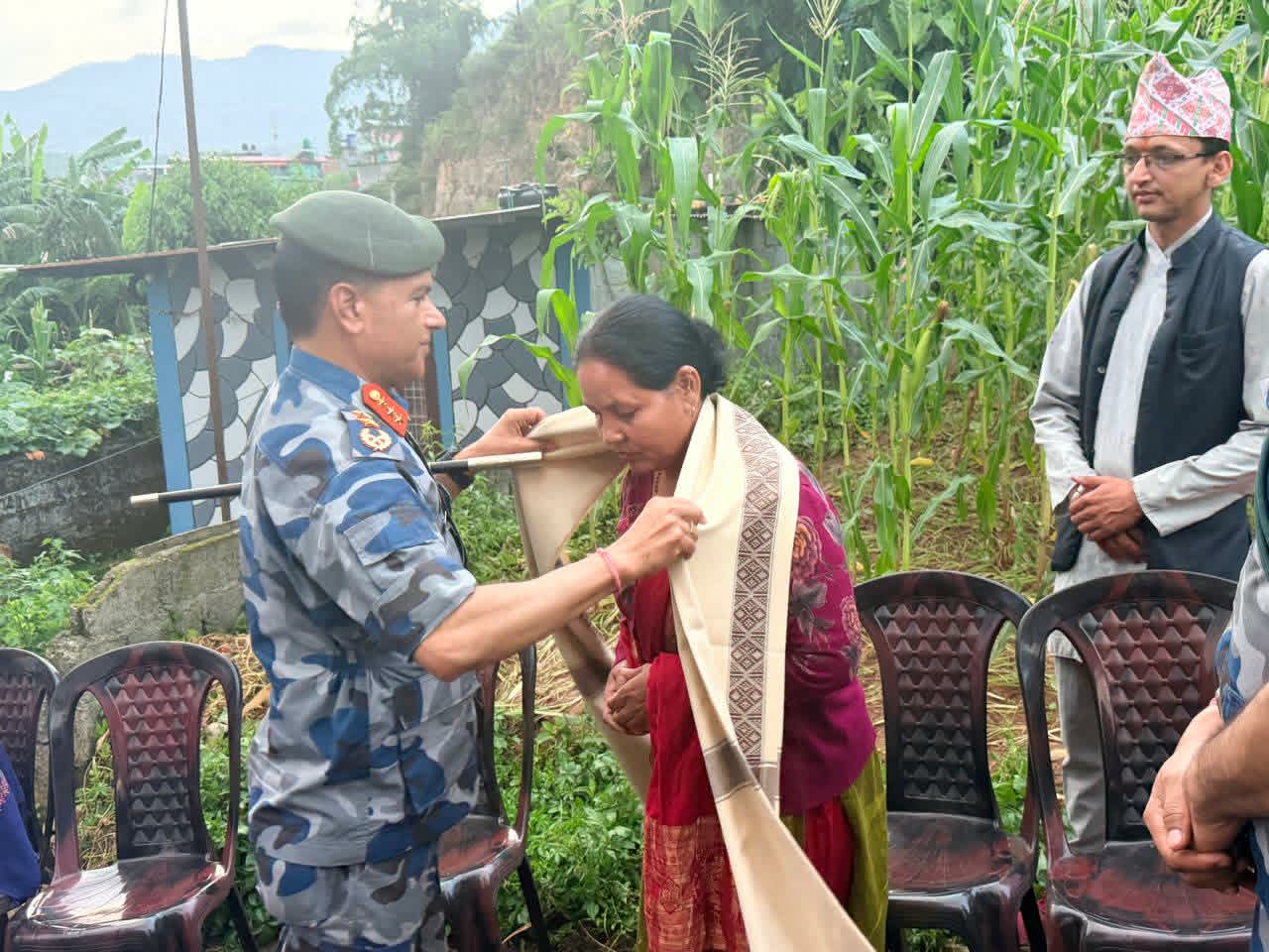 संगठन सधैँ सहिद परिवारको साथमा छ: सशस्त्र प्रहरी महानिरीक्षक पौडेल