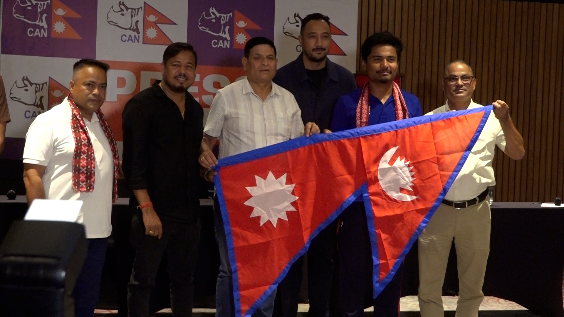 विश्वकप लिग–२ त्रिदेशीय शृङ्खला खेल्ने नेपाली टोलीको बिदाइ