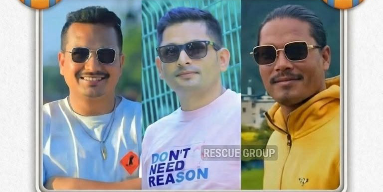 रसुवागढीमा हिमपहिरोपछि तीन जना सम्पर्कविहीन, खोजी कार्यका लागी परिवारको आग्रह