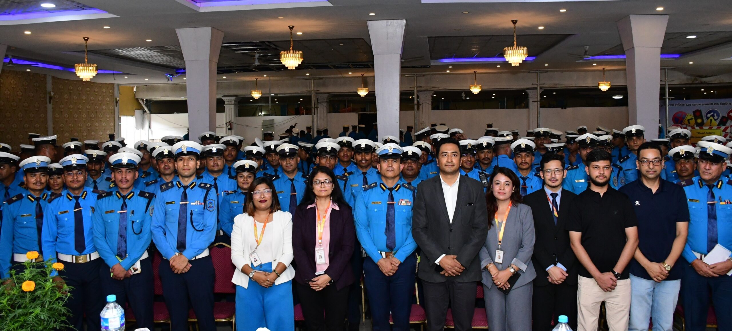 लक्ष्मी सनराईज बैंक र लक्ष्मी सनराईज क्यापिटलको सहकार्यमा ट्राफिक प्रहरीका लागि बित्तीय साक्षरता