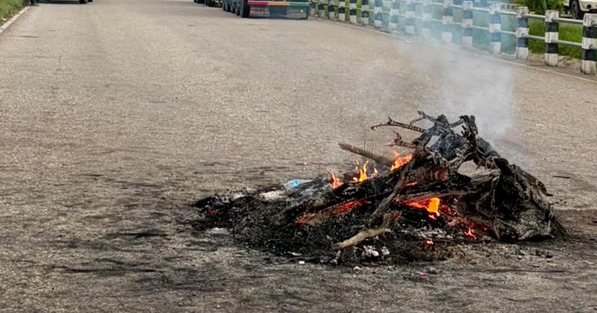 ३ वर्षीया गरिमा चौधरीको हत्याविरुद्ध बारा आन्दोलनमा, आज पनि सडक अवरुद्ध