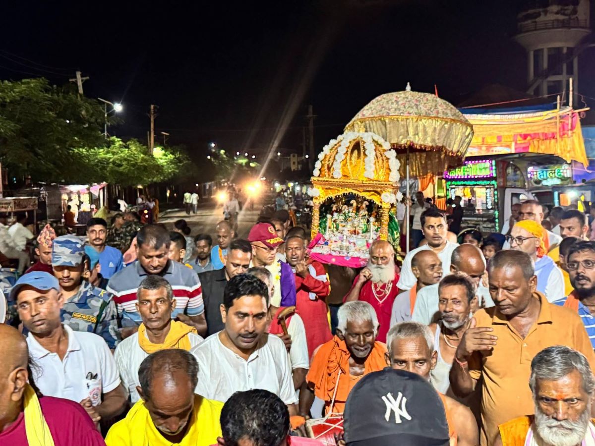 मिथिलाको सांस्कृतिक पर्व झुलनोत्सव सम्पन्न