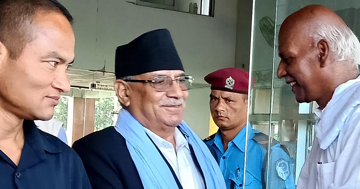 हिमाल पग्लिने विषय मानव अस्तित्वसँग जोडिएको छ, अन्तर्राष्ट्रिय मञ्चमा उठाऔँ : प्रचण्ड