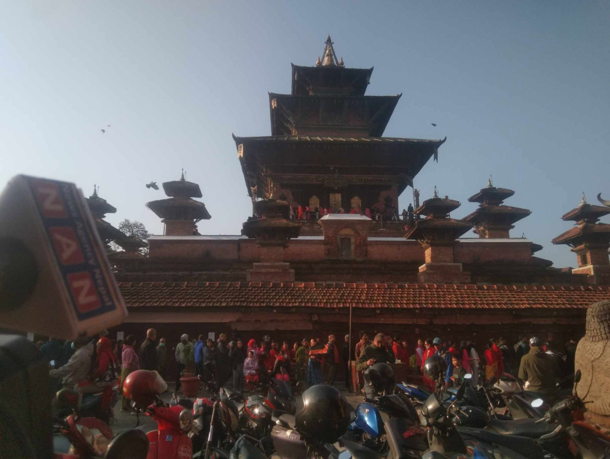 महानवमीका दिन तलेजु भवानी मन्दिर बिहान ५ देखि बेलुकी ६ बजेसम्म खुला