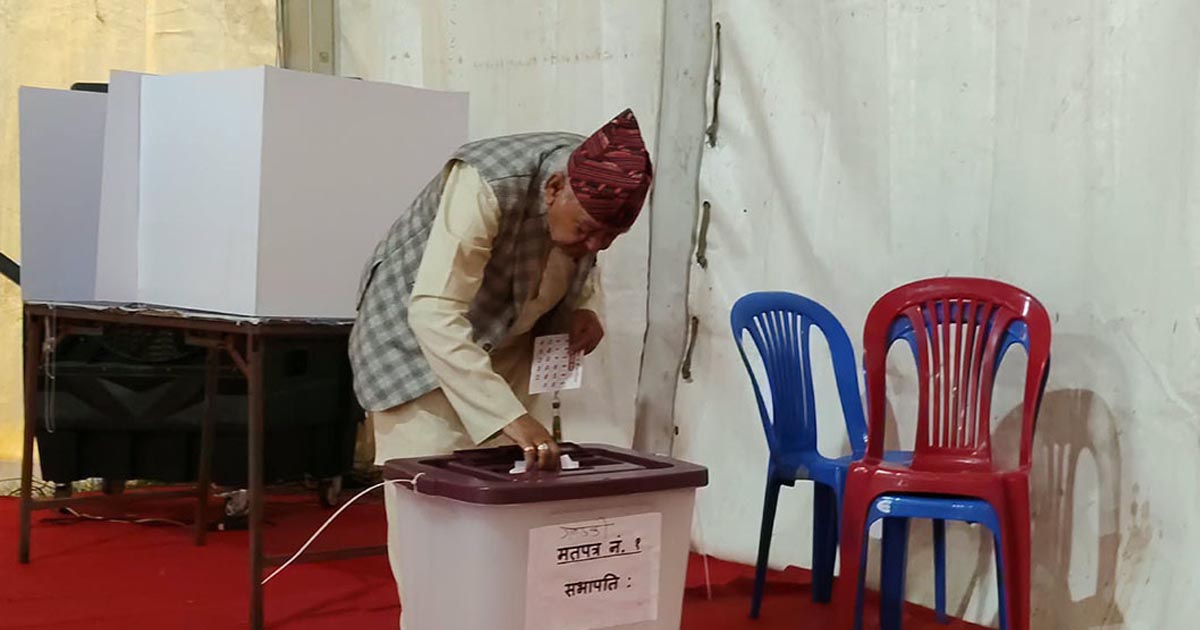कांग्रेस महाधिवेशनमा मतदान सुरु, ७ हजार ३१७ प्रतिनिधिले मत दिँदै