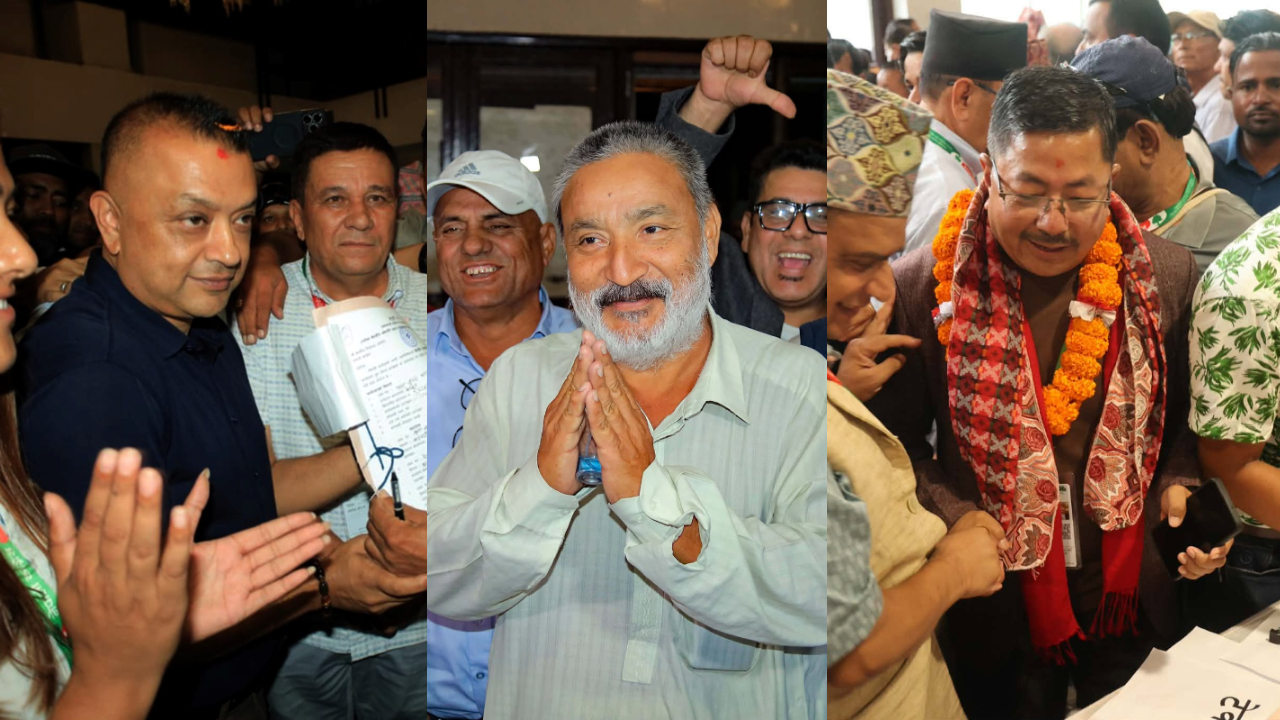 कांग्रेस सभापतिमा तीन जनाको उम्मेदवारी, गगनसहित अन्य २ जना को–को हुन् ?