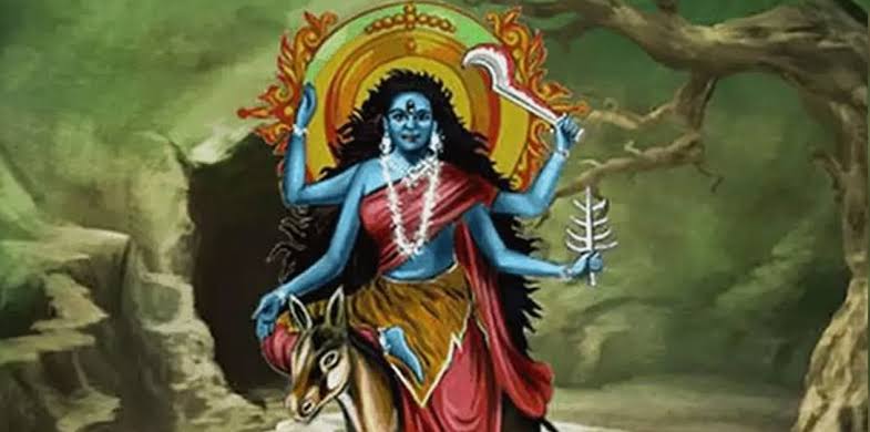 नवरात्रको सातौँ दिन आज कालरात्रि देवीको पूजा आराधना गरिँदै