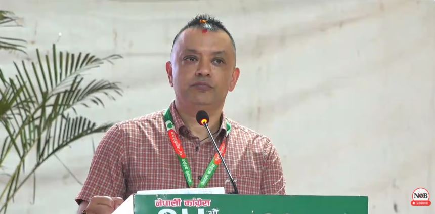 विपत् र पार्टी एकताको प्रयासले कांग्रेस महाधिवेशनको कार्यतालिका प्रभावित भयो : गगन थापा